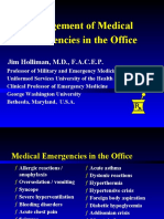 Management of Medical Emergencies in The Office - Pre