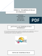 Riesgo Físico (1) temperaturas