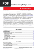 Programming Examples and Debug Strategies For The DCAN Module