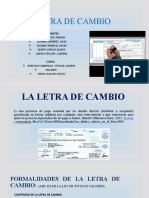 CIRCULACIÓN Y TRANSMISIBILIDAD DE LA LETRA DE CAMBIO (Autoguardado)