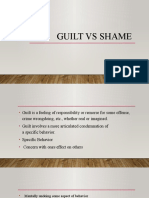 Guilt Vs Shame