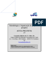 Guia prático para construção do projeto de pesquisa