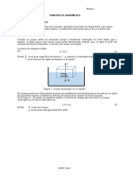 Laboratorio - Principio de Arquímedes