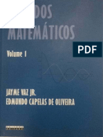 Jayme Vaz JR Edmundo Capelas de Oliveira Metodos Matematicos 1 Editora Unicamp 2016 PDF Free