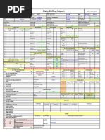 Daily Drilling Report Template | PDF | Geotechnical Engineering | Civil ...
