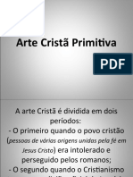 A Arte Cristã Primitiva