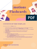 Emotions Flashcards by Slidesgo