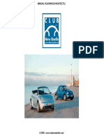 (TM) Volkswagen Manual de Propietario Volkswagen Beetle 2001