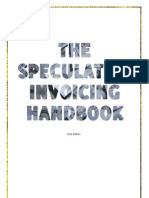 The Speculative Invoicing Handbook - First Edition