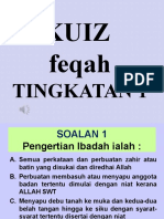 Kuiz Feqah T1 (Bahagian 1)