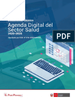 Agenda  Digital del Sector Salud