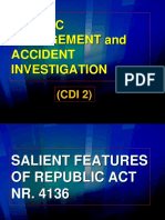 Lesson 8. Salient Provisions of RA 4136