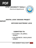 Download digital key coded lock  by Engr Zeeshan mohsin SN51305114 doc pdf