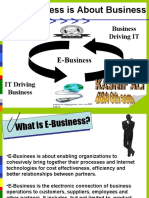 E-Business Is About Business
