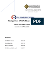 Strategy Case: KPJ Healthcare Berhad: Prepared For: Dr. Dolhadi Zainudin Submission Date: 26 March 2014