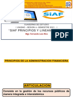 Sesión 4 SIAF Principios y Lineamientos
