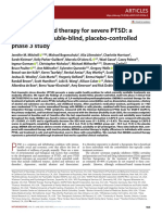 MDMA-assisted Therapy For Severe PTSD: A Randomized, Double-Blind, Placebo-Controlled Phase 3 Study