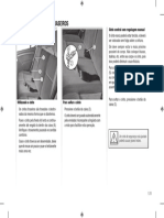 Cintos de Segurança Traseiros: Cinto Central Com Regulagem Manual