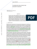 FLUCTUATION-DISSIPATION RELATIONS FOR STOCHASTIC GRADIENT DESCENT