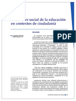 El Caracter Social de La Educación