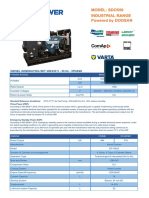 Sdo550 50hz Doosan Generator