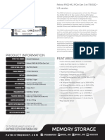 Product Information Features:: Patriot P300 M.2 Pcie Gen 3 X4 1Tb SSD - U.S Version