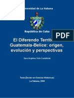 El Diferendo Territorial Guatem Solis Castaneda Sara Angelina