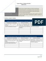 F2 Plan para La Dirección Del Proyecto