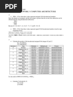 Homework 3 Computer Architecture