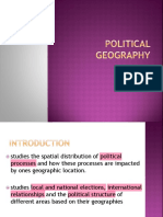 Lect 12 _Intro to Political Geography