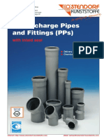 Ht-Discharge Pipes and Fittings (PPS) : Kunststoffe