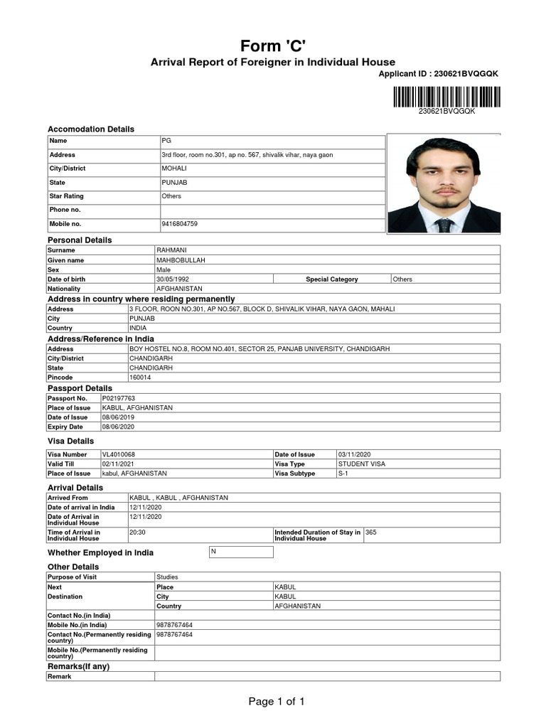 form-c-arrival-report-of-foreigner-in-individual-house-download