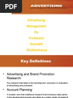 Advertising Management by Professor Sourabh Bhattacharya