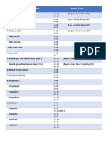 New Preset Frame Rate