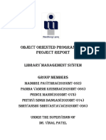 Object Oriented Programming Project Report