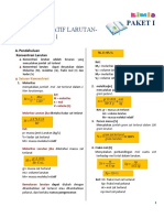 Paket I: Sifat Koligatif Larutan-1