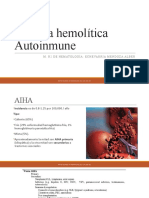 Anemia hemolítica Autoinmune