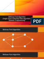 Bellman Ford Algorithm (Single Source Shortest Path Algorithm : Dynamic Programming