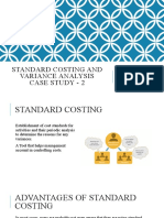 Standard Costing and Variance Analysis Case Study - 2