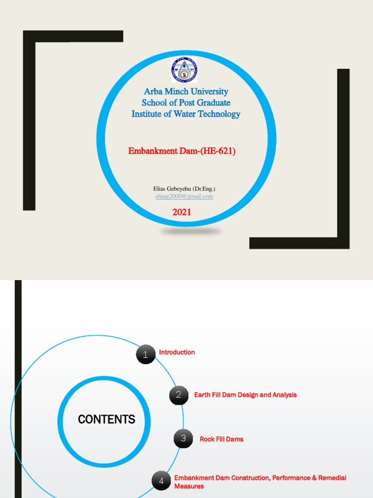 Embankment Dam Design and Analysis | PDF | Dam | Soil Mechanics