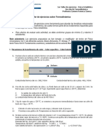 1er Taller de Ejercicios - Termodinámica