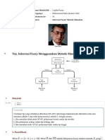 Sistem Inferensi Fuzzy - Mamdani