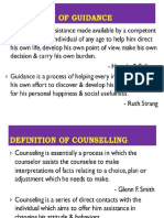 Guidance and Counselling