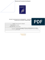 Around Consensual Non-Monogamies - Assessing Attitudes Toward Non-Exclusive Relationships