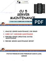 Cu 5 Server Maintenance