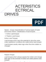 Characteristics of Electrical Drives