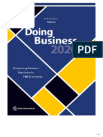 Perfil económico de Bolivia según Doing Business 2020