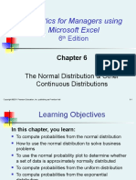 Statistics For Managers Using Microsoft Excel: 6 Edition