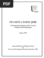 Its Not A Cool Job - Occupational Profile of Ice Cream Vendors