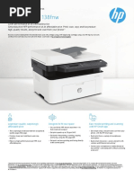 Manual de Usuario HP Laser MFP 137fnw (5 Páginas) | PDF | Wi Fi ...